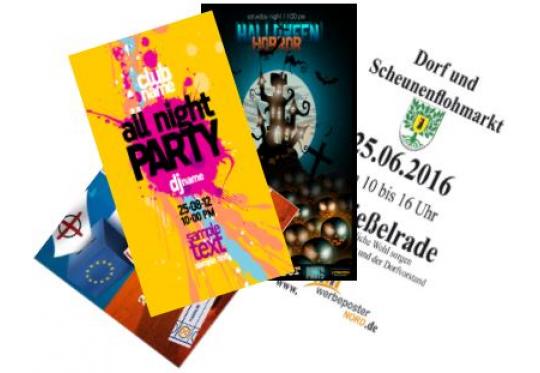 Ersatz-Plakate, Poster drucken