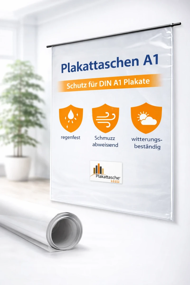 Plakattaschen DIN A1 – Schutz und optimale Präsentation für Ihre Werbung