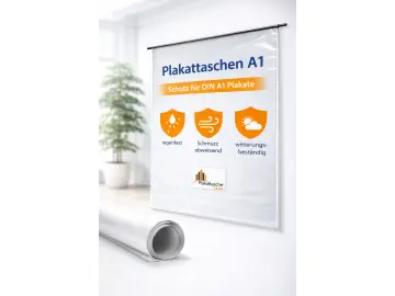 Plakattaschen DIN A1 – Schutz und optimale Präsentation für Ihre Werbung