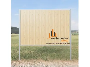 Wir bauen ihr 18/1 Plakatständer bei Werbeposter-Nord in der Größe 3675 x 2550 mm